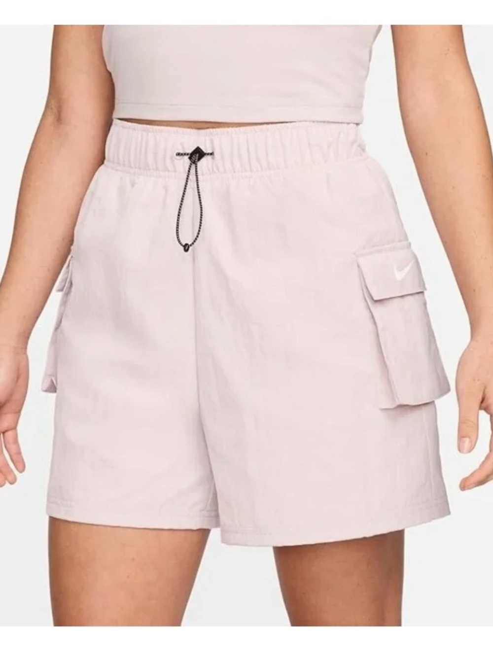 Nike Women's Pale Pink Cargo Shorts